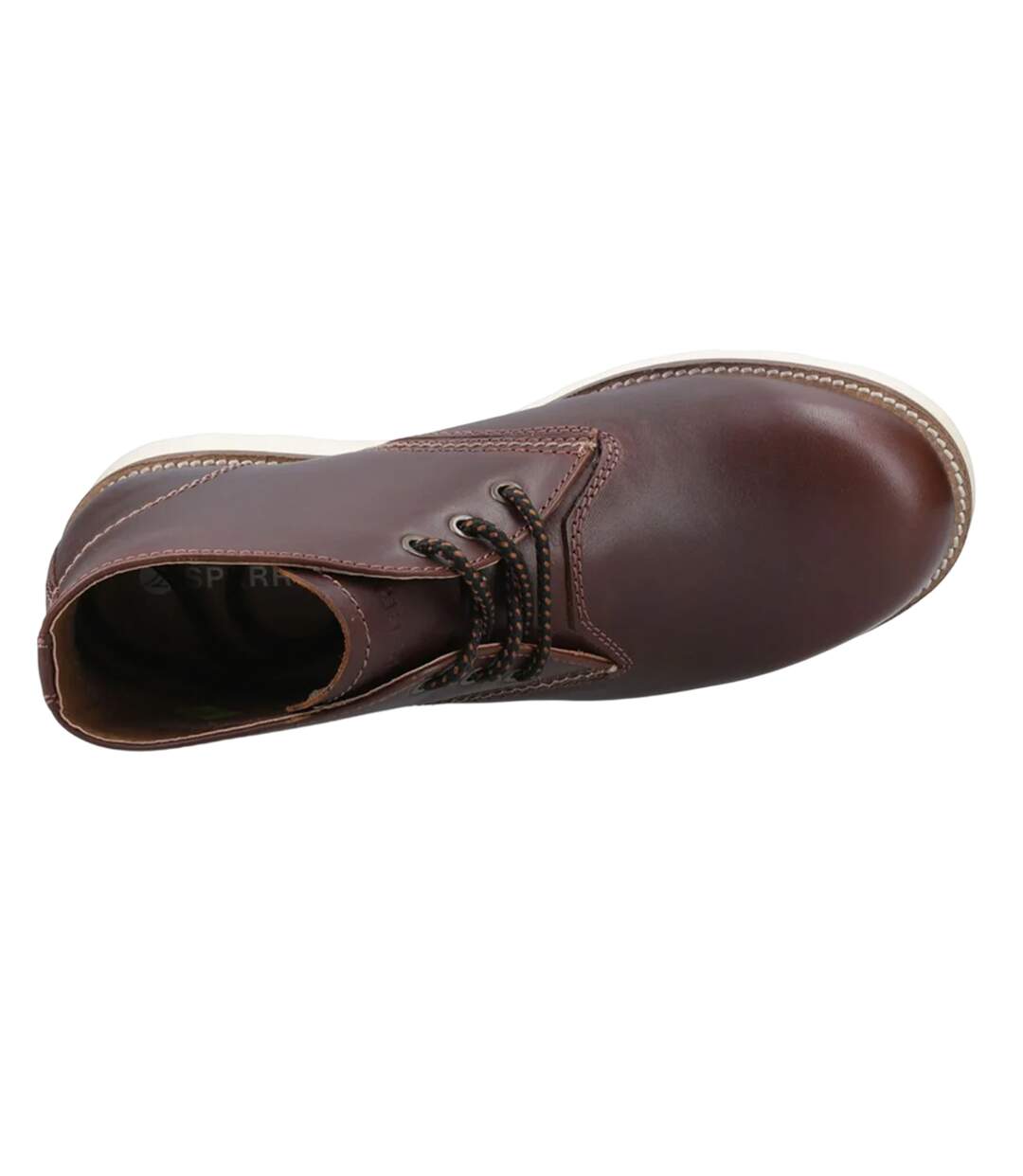 Mens Portland Leather Boots Chocolate Sperry-4