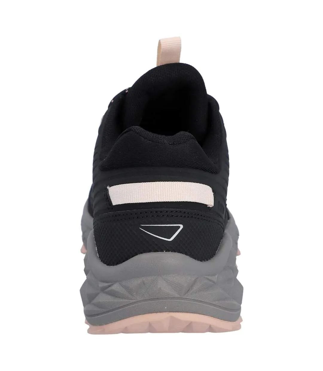 Womens/ladies Fuse Trek Walking Shoes Black Steeple Grey Cameo Rose Hi-Tec-2