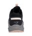 Womens/ladies Fuse Trek Walking Shoes Black Steeple Grey Cameo Rose Hi-Tec-2