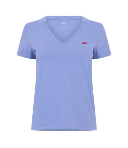 T-shirt Motif/style Logo Perfect Femme Bleu Levis