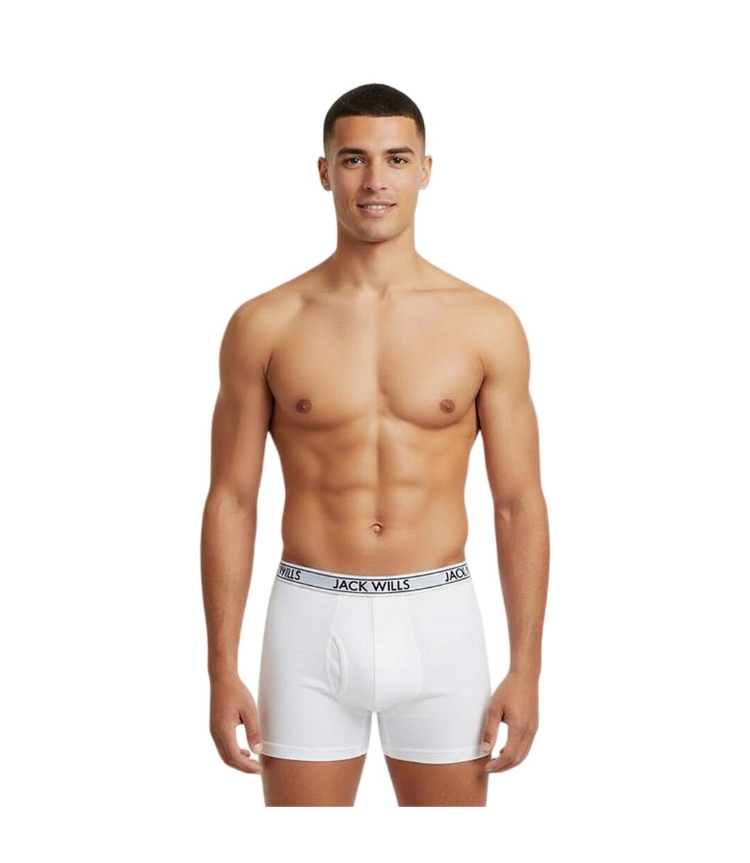 Pack Of 3  Mens Boxer Shorts  White Jack Wills-4