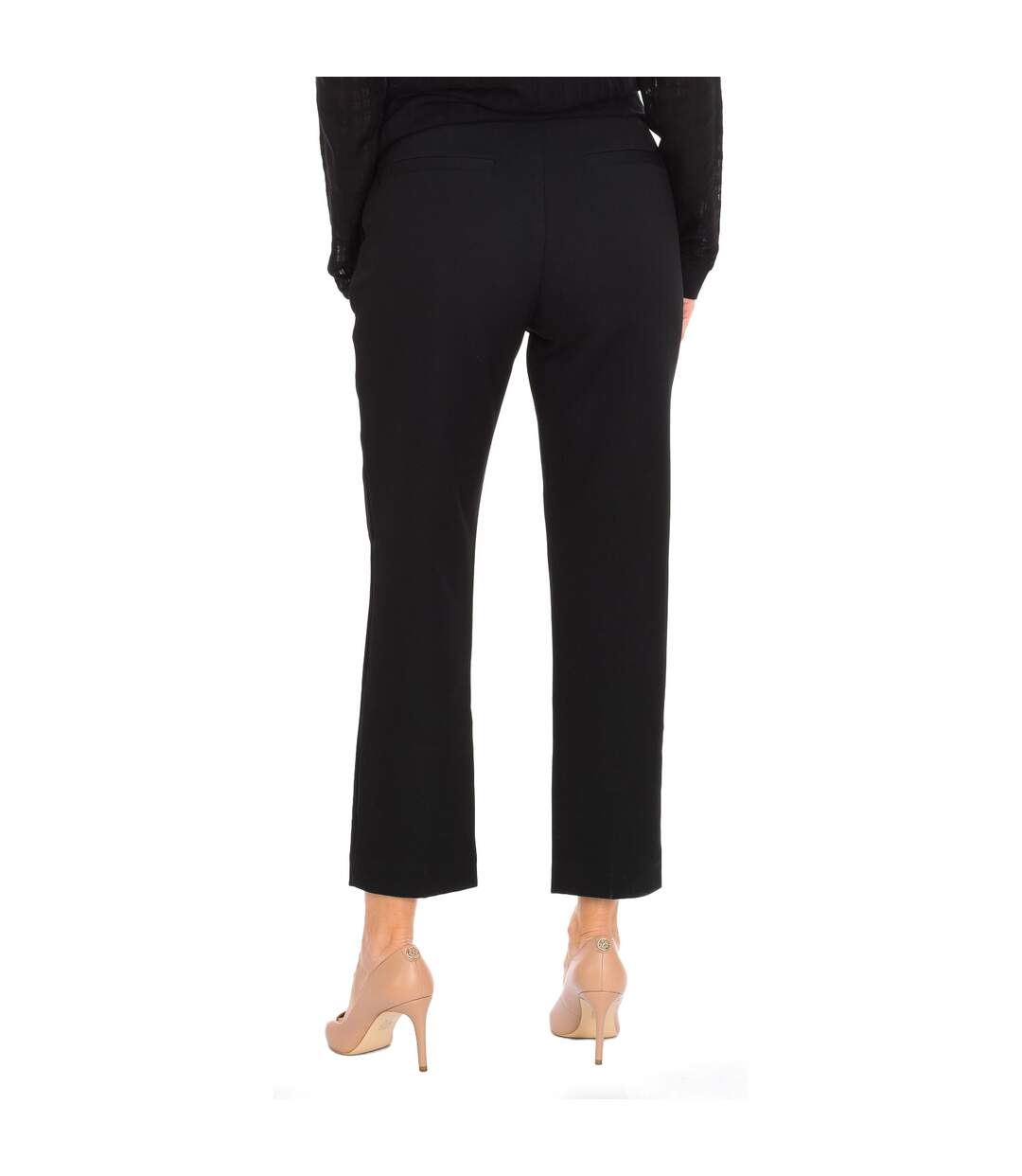 Long pants with a zipper pocket 16F2PA08 woman-5