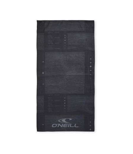 Serviette Noire/Grise Femme O'Neill Quick Dry Towel - Taille unique