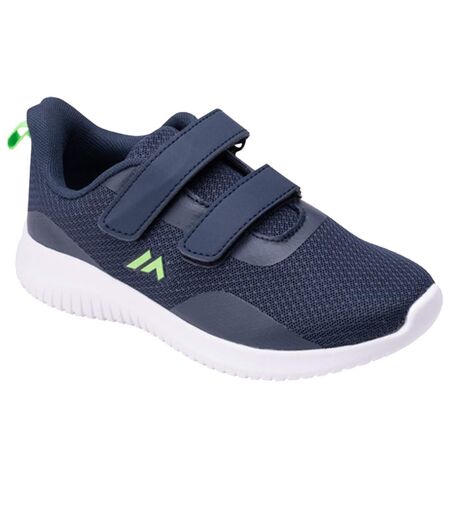 Baskets Riken Garçon Bleu Marine Vert Clair Blanc Martes Essential