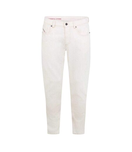 Mens 2019 D-strukt Slim Jeans White Diesel