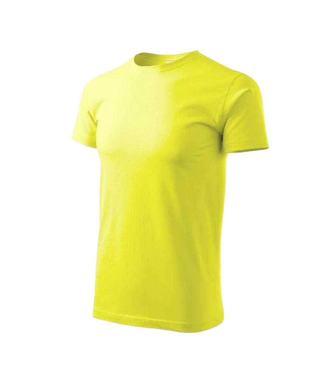 T-shirt Heavy New Homme Jaune Malfini-4