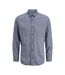 Chemise bleu/gris homme jack & jones classic melange-1