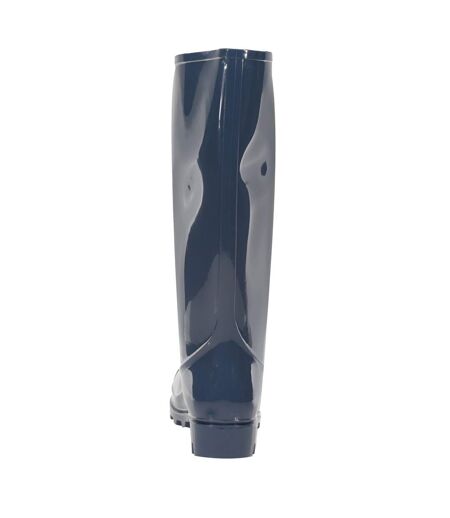 Womens/ladies Wenlock Wellingtons Dark Denim Regatta