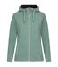 Womens/ladies raniya casual hoodie green willow Trespass-1