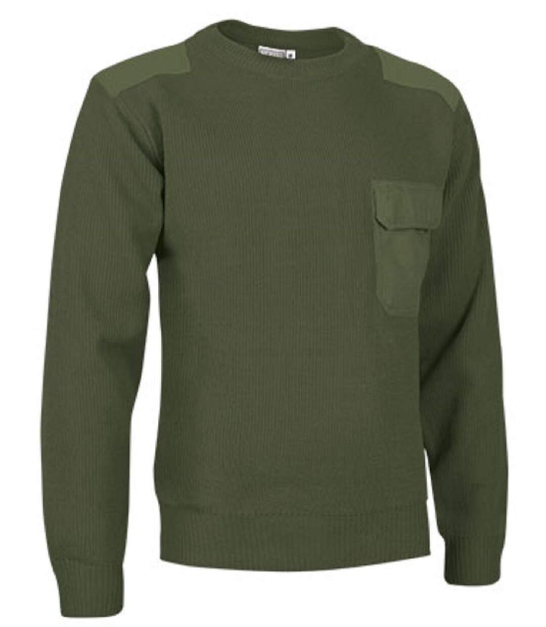 Pull épais - Homme - REF COMANDO - vert militaire