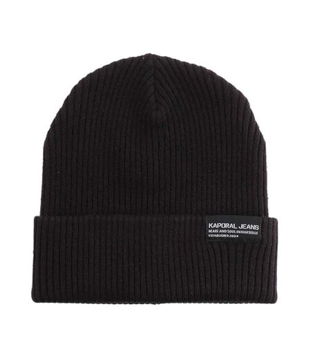 Bonnet noir homme kaporal jano