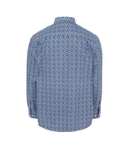 Chemise Manches Longues Motif/style À Motifs Homme Blanc Fabric