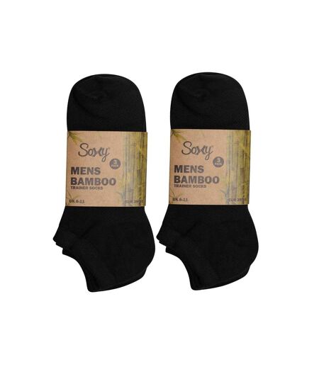 Socquettes Homme Noir Soxy