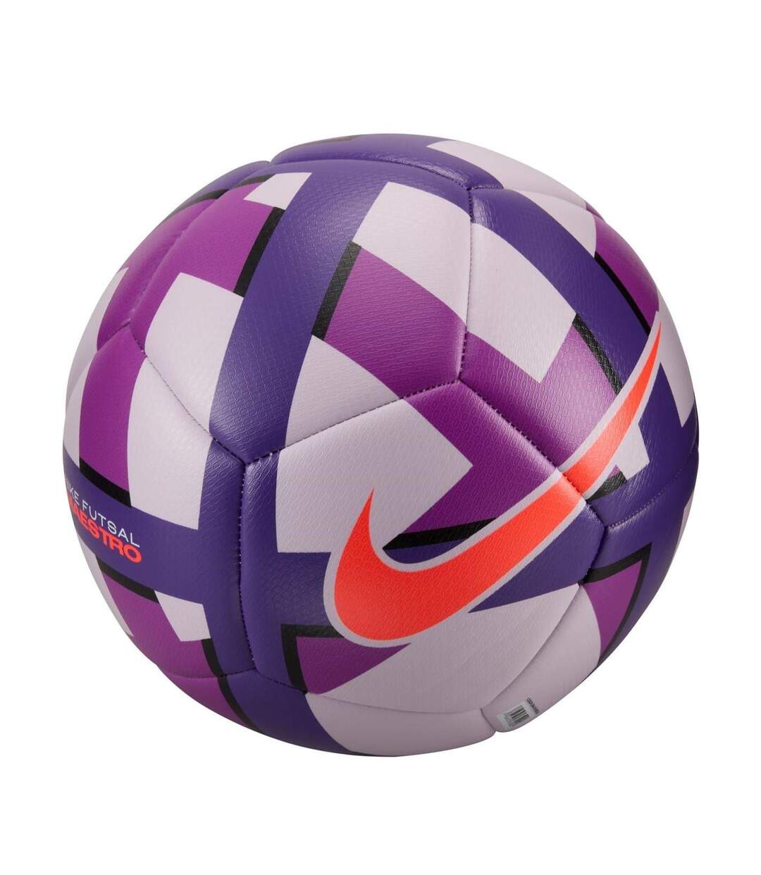 Ballon De Foot Motif/style Géométrique Maestro Taille 4 Violet Rouge Nike-1