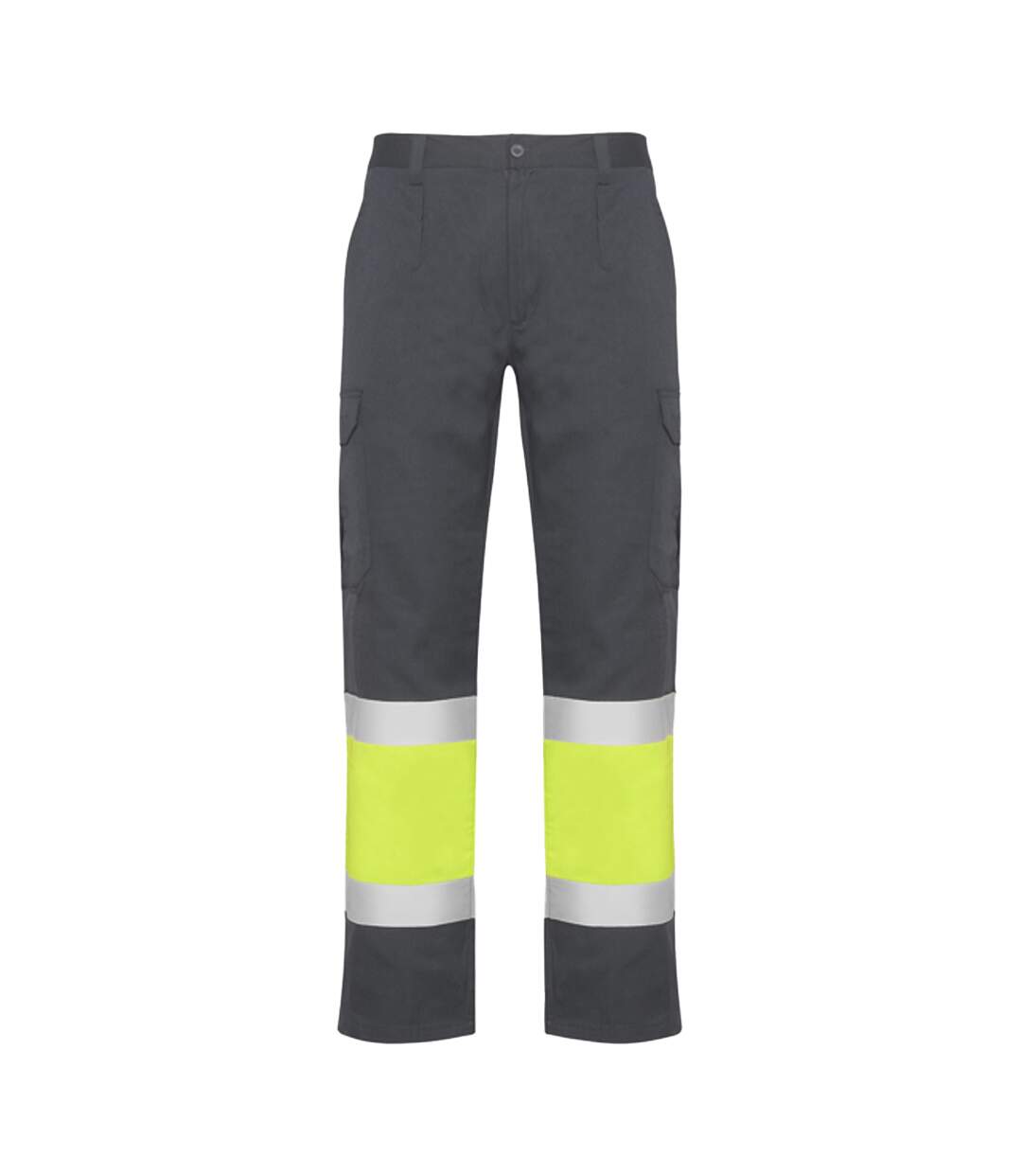 Pantalon Naos Homme Plomb Jaune Fluo Roly Workwear-1