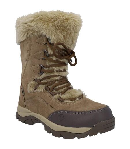 Bottines De Randonnée Mortiz Femme Marron Clair Hi-Tec