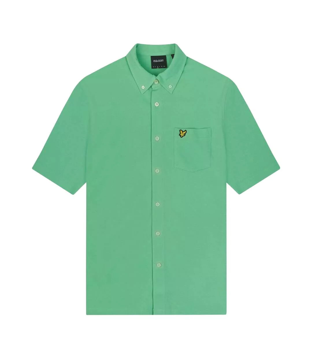 Chemise Manches Courtes Homme Vert Lyle & Scott-2