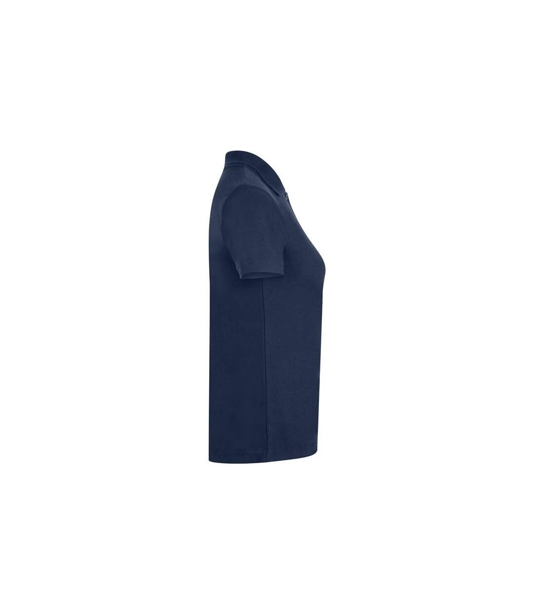Polo Femme Bleu Marine Casual Classic-4
