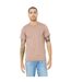 Canvas t-shirt jersey hommes pêche chinée Bella + Canvas