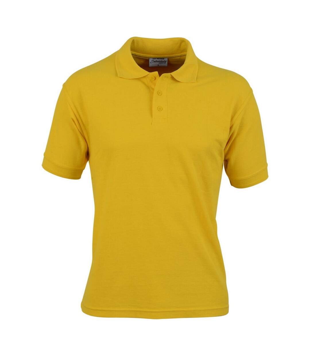 Mens Precision Polo Shirt Sunflower Absolute Apparel-2