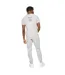 Mens Back Print Cotton T-shirt Grey Marl Kings Will Dream-3