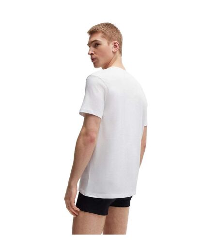 Lot De 2  T-shirts Homme Blanc Boss