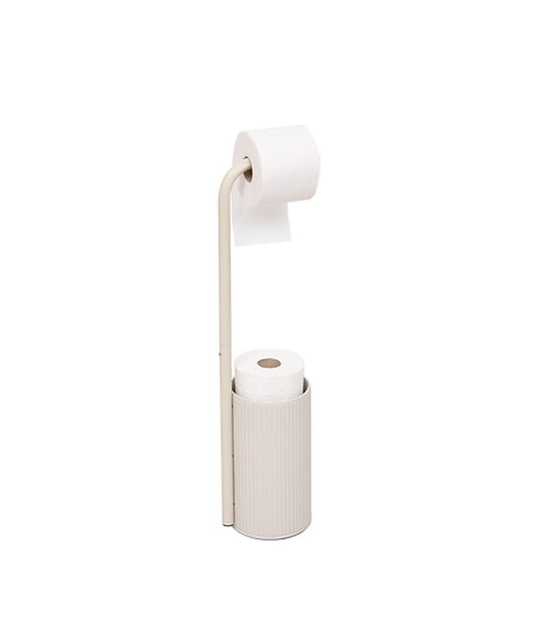 Dérouleur avec réserve pour papier toilette ONYX - Beige-2