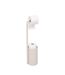 Dérouleur avec réserve pour papier toilette ONYX - Beige-2