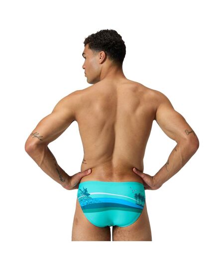 Mens Beachstar Surfer Swim Briefs Arctic Glass Speedo