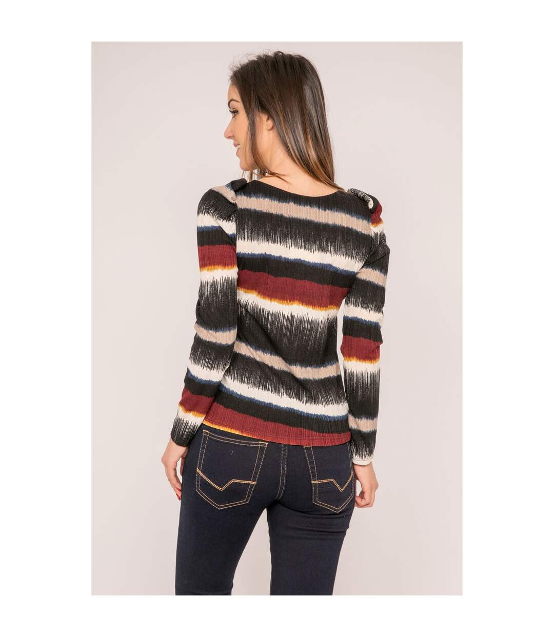 Top manches longues motifs FILLO - Dona X Lisa-2