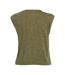 Top pailleté kaki femme vila neck-2
