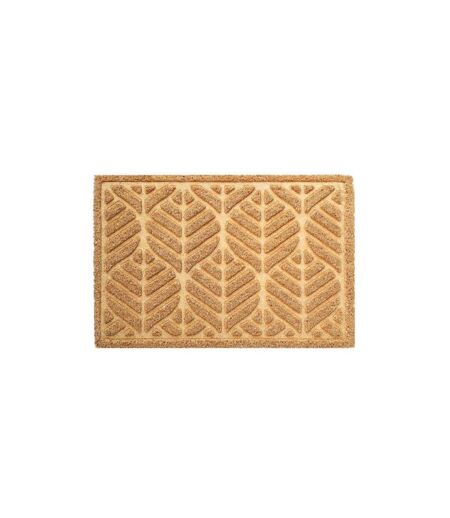 Paillasson Rectangulaire Palmette 40x60cm Naturel