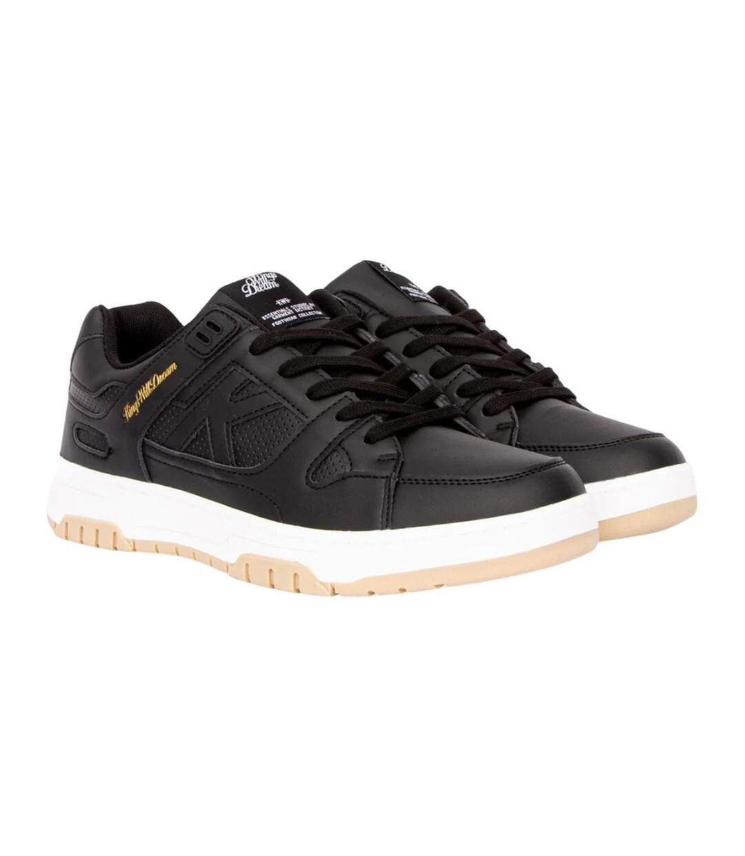 Baskets Studio Kay Skater Homme Noir Gris Kings Will Dream-1