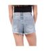 Short bleu femme monday premium strass-2
