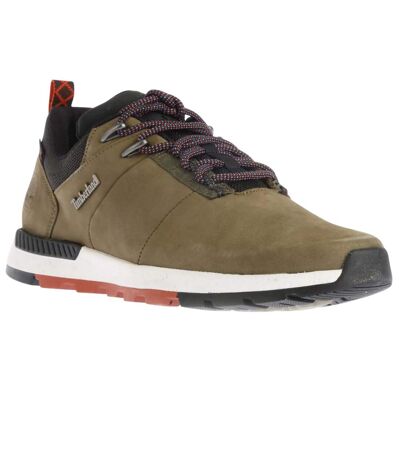 Bottines de marche field trekker homme vert kaki Timberland