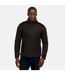 Mens Full Zip Fleece Jacket Black Regatta Professional-1