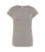 T-shirt Premium Femme Gris Chiné JHK-1