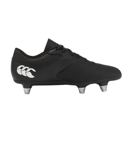 Chaussures De Rugby Pour Terrain Mou Phoenix Raze Homme Noir Blanc Canterbury
