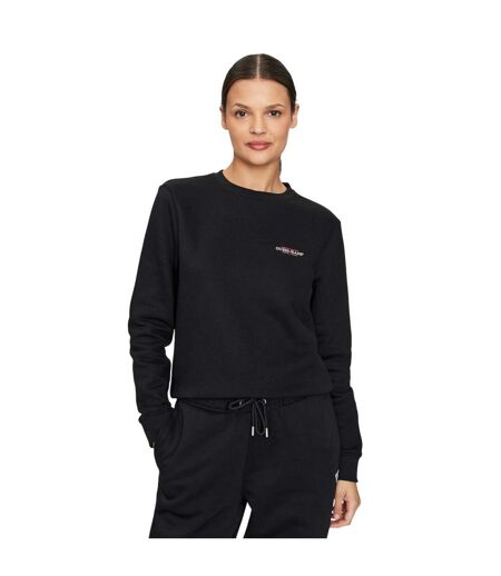 Sweat Motif/style Uni Femme Noir Guess