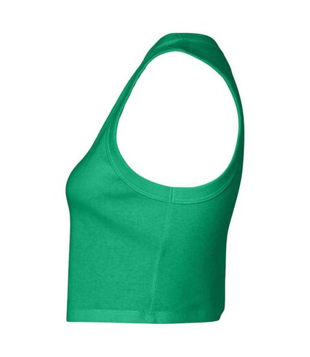 Débardeur muscle femme vert Bella + Canvas