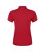Womens/ladies Club Dry Polo Shirt Flag Red Canterbury-3