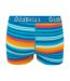 Womens/ladies horizon boxer shorts blue OddBalls