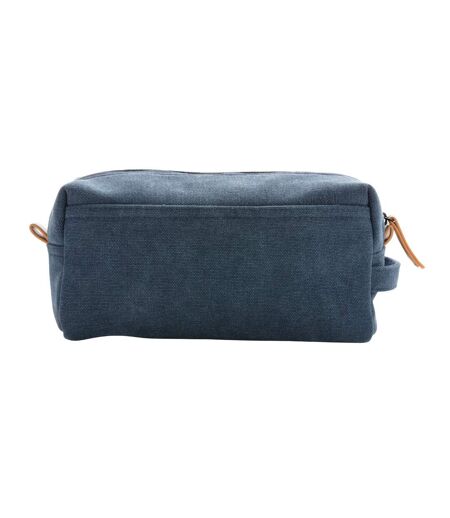 Trousse de toilette en toile taille unique bleu XD Collection
