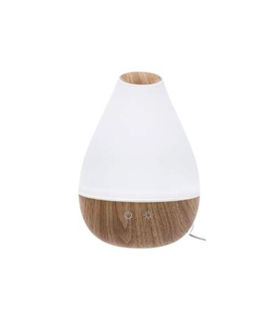 Diffuseur d'Huiles Essentielles LED 22cm Blanc