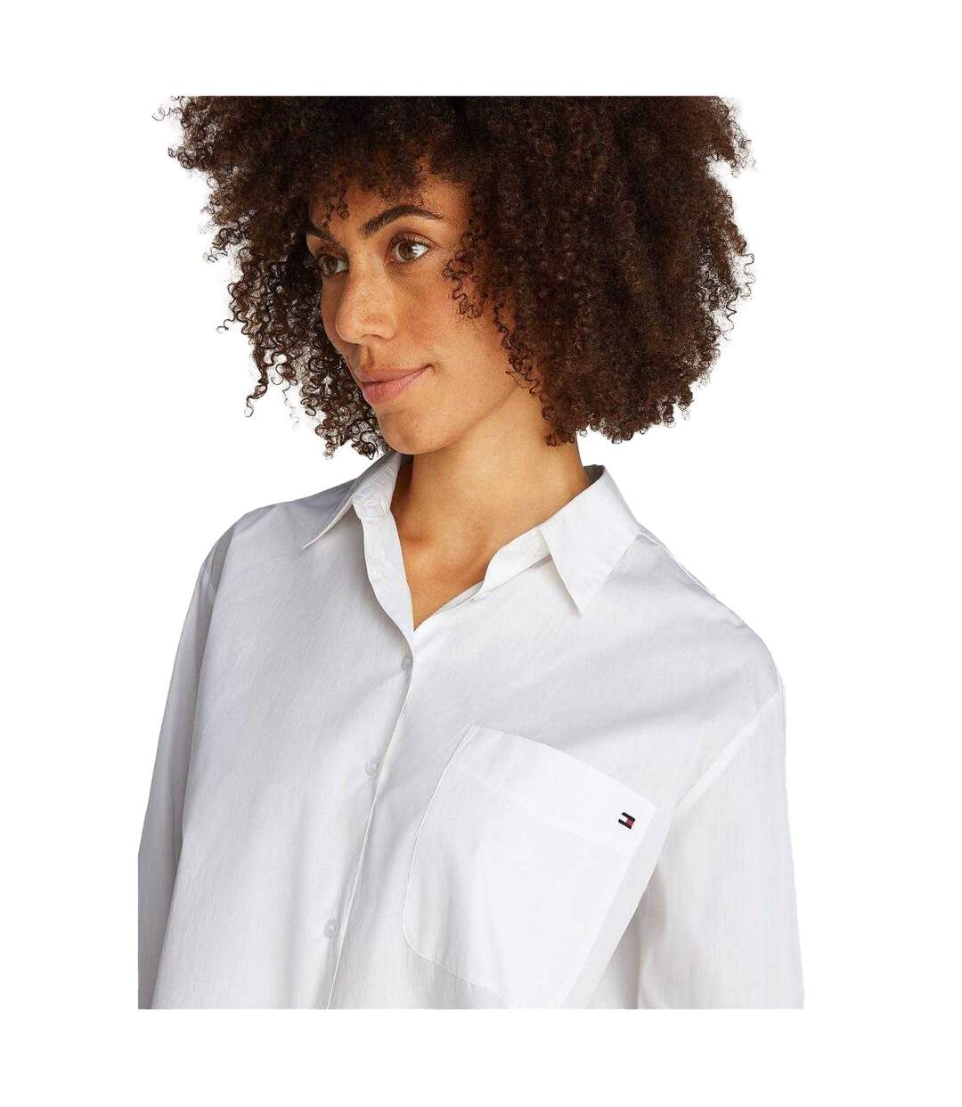 Chemise Manches Longues Femme Blanc Tommy Hilfiger-4