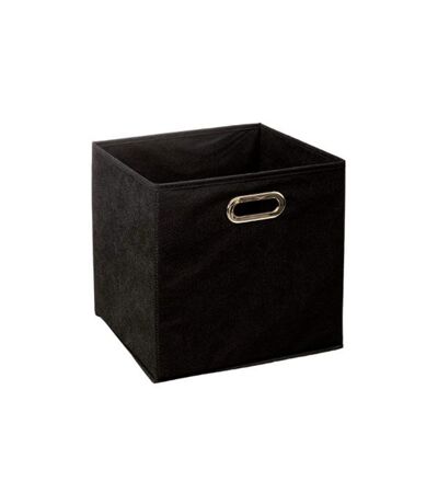 Boîte de Rangement Pliable Premium 31x31cm Noir