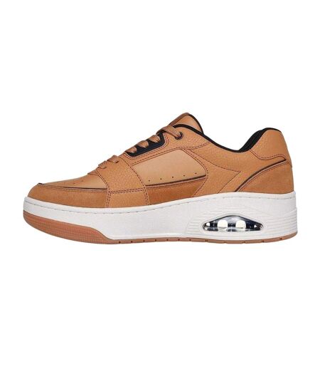 Baskets Homme Marron Clair Blanc Skechers