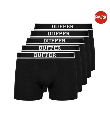 Lot De 5  Boxers Easton Homme Noir Duffer