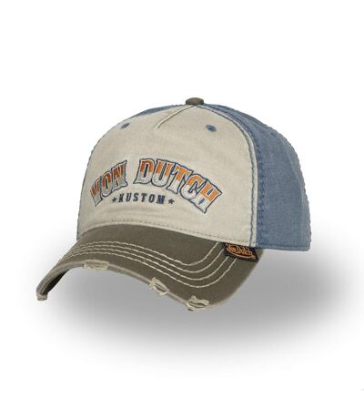 Casquette baseball adulte devant avec broderie effet usé Retro Skull Vondutch