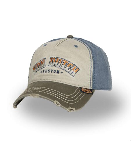 Casquette baseball adulte devant avec broderie effet usé Retro Skull Vondutch